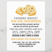 チーズブロック，チーズモ広告ンガー チラシ (正面)