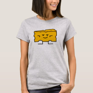 チーズブロックmac乳乳タンパク質脂肪ウェッジ tシャツ