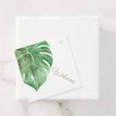 チーズプラント葉メッセージカード フェイバータグ (インサイチュ)