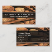 チーズプロデューサー/メーカーフォト名刺 名刺 (正面/裏面)