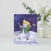 チーズヘッドクリスマスの郵便はがき シーズンポストカード (スタンド正面)