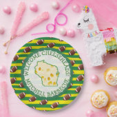 チーズヘパーソナライズされたッド紙プレート ペーパープレート (パーティー)