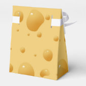 チーズベビーシャワーの小さなマウス フェイバーボックス (裏面サイド)