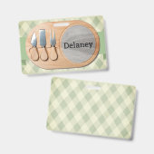 チーズボードのカスタムのCharcuterie バッジ (正面＆裏面)