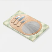 チーズボードのCharcuterieセット ポストイット (アングル)