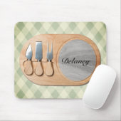 チーズボードカスタムシャルキュテパーソナライズされたリー マウスパッド (マウス)