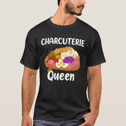 チーズボードシャルキュテリークイーン Tシャツ (正面)