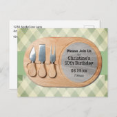 チーズボード オーダーメイド シャルキュトリー ポストカード (正面/裏面)