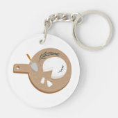 チーズボード キーホルダー (裏面)