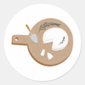チーズボード ラウンドシール (正面)