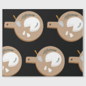 チーズボード ラッピングペーパー (フラット)