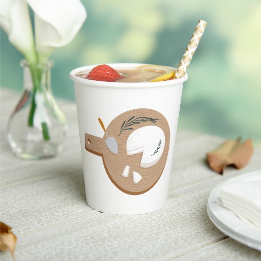 チーズボード 紙コップ