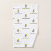 チーズマウスのバスルーム用タオルセット バスタオルセット (ハンドタオル)