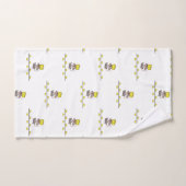 チーズマウスのバスルーム用タオルセット バスタオルセット (ハンドタオル)