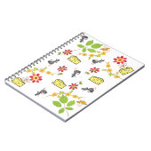 チーズマウス フラワーノートブック ノートブック (左側)