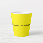 チーズマグ カフェラテマグ (正面)