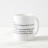 チーズマグ コーヒーマグカップ (正面右)