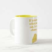 チーズマグ ツートーンマグカップ (正面左)