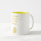 チーズマグ ツートーンマグカップ (正面右)