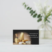 チーズマネージャーの店販売法の食糧風味がよいフランス語 名刺 (スタンド正面)