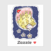 チーズムーン&マウスぶら下がったのシュガークッキーの星 | シール (シート)