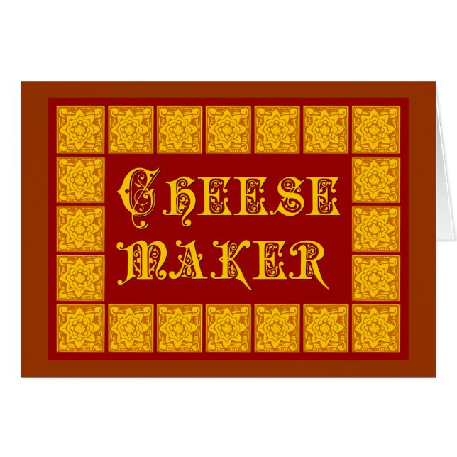 チーズメーカーヴィンテージキッチンアート (正面横)