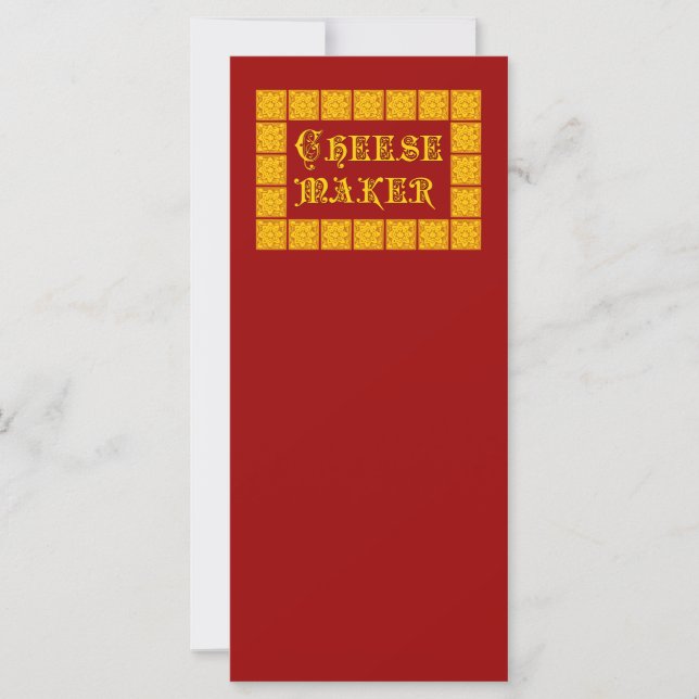 チーズメーカーヴィンテージキッチンアート (正面)