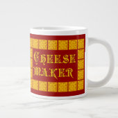 チーズメーカーヴィンテージキッチンアート ジャンボコーヒーマグカップ (右)