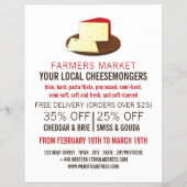 チーズモンガーのボード上のチ広告ーズ チラシ (正面)