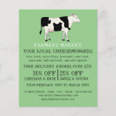 チーズモンガー広告ズ乳牛 チラシ (正面)