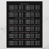 チーズモンガー広告ズ乳牛 チラシ (裏面)