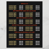 チーズモンガー広告ズ品種 チラシ (裏面)