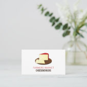 チーズモンガー、チーズオンボード 名刺 (スタンド正面)