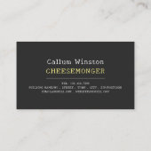 チーズモンガー 名刺 (裏面)