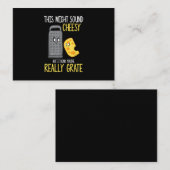 チーズラバーカワイフードプンチーズのパーティー衣装 エンクロージャーカード (正面/裏面)