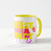 チーズ中毒 マグカップ (正面右)