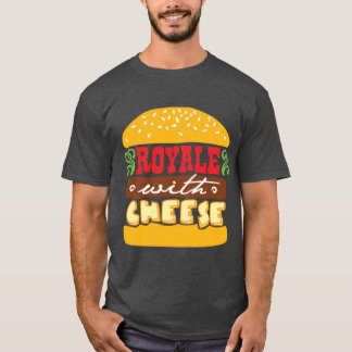 チーズ付きロワイヤルギフトのPulp Fiction Tシャツ