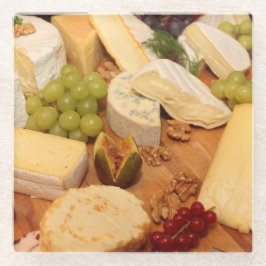 チーズ及び多く! ガラスコースター
