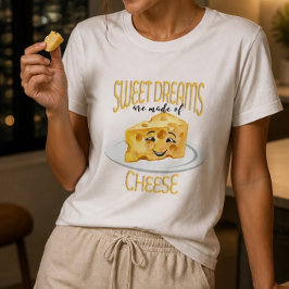 チーズ大好きバカ トライブレンドTシャツ
