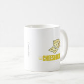チーズ大好き! コーヒーマグカップ (正面右)