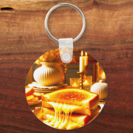 チーズ天国：究極の心地よい食品 キーホルダー