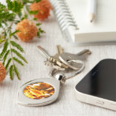 チーズ天国：究極の心地よい食品 キーホルダー (側面)