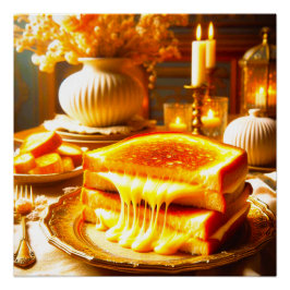 チーズ天国：究極の心地よい食品 ポスター