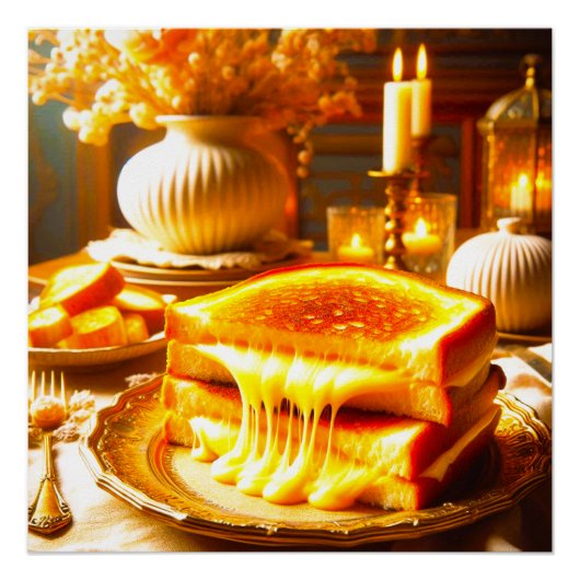 チーズ天国：究極の心地よい食品 ポスター (正面)