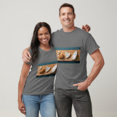 チーズ好きのための楽しいグラフィック Tシャツ (ユニセックス)