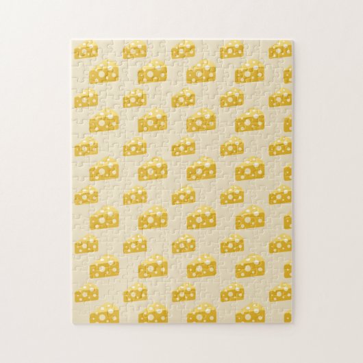 チーズ好きスイス·エムメンタル·イエローフード愛好家 ジグソーパズル (縦)