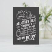チーズ好き カード (スタンド正面)