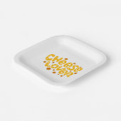 チーズ好き ペーパープレート (傾斜あり)