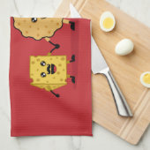 チーズ好フランスのき キッチンタオル (四つ折り)