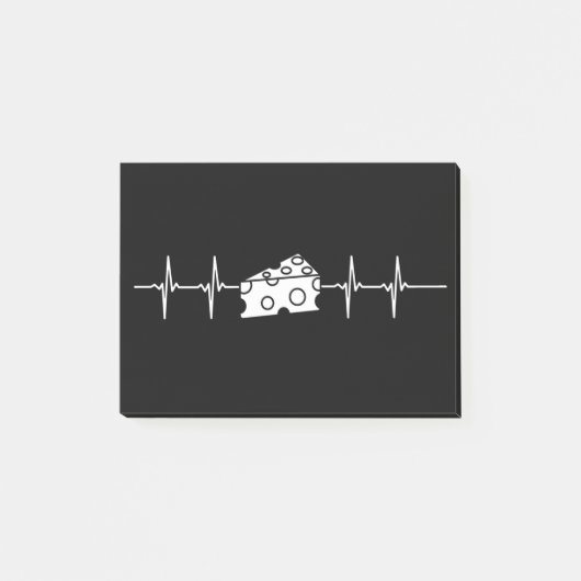 チーズ心拍 ポストイット (正面)